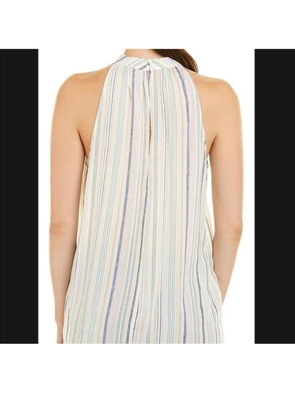 New BCBG Ruffle Halter Top - Picture 3 of 5